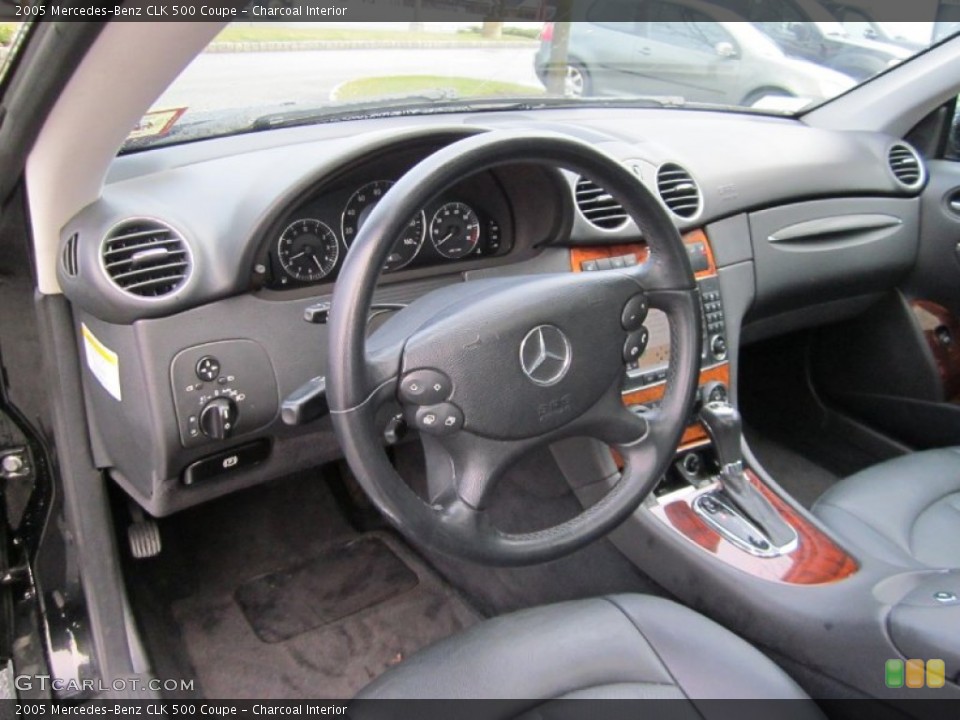 Charcoal Interior Dashboard for the 2005 Mercedes-Benz CLK 500 Coupe #59552982