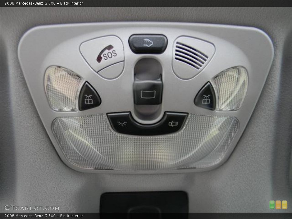 Black Interior Controls for the 2008 Mercedes-Benz G 500 #59553804