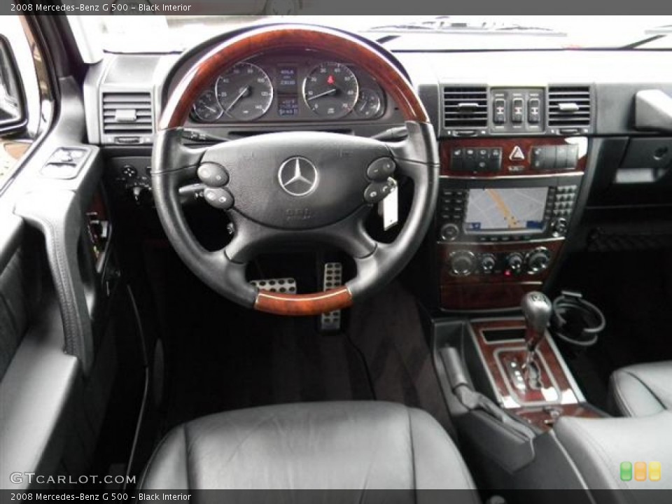 Black Interior Dashboard for the 2008 Mercedes-Benz G 500 #59553855