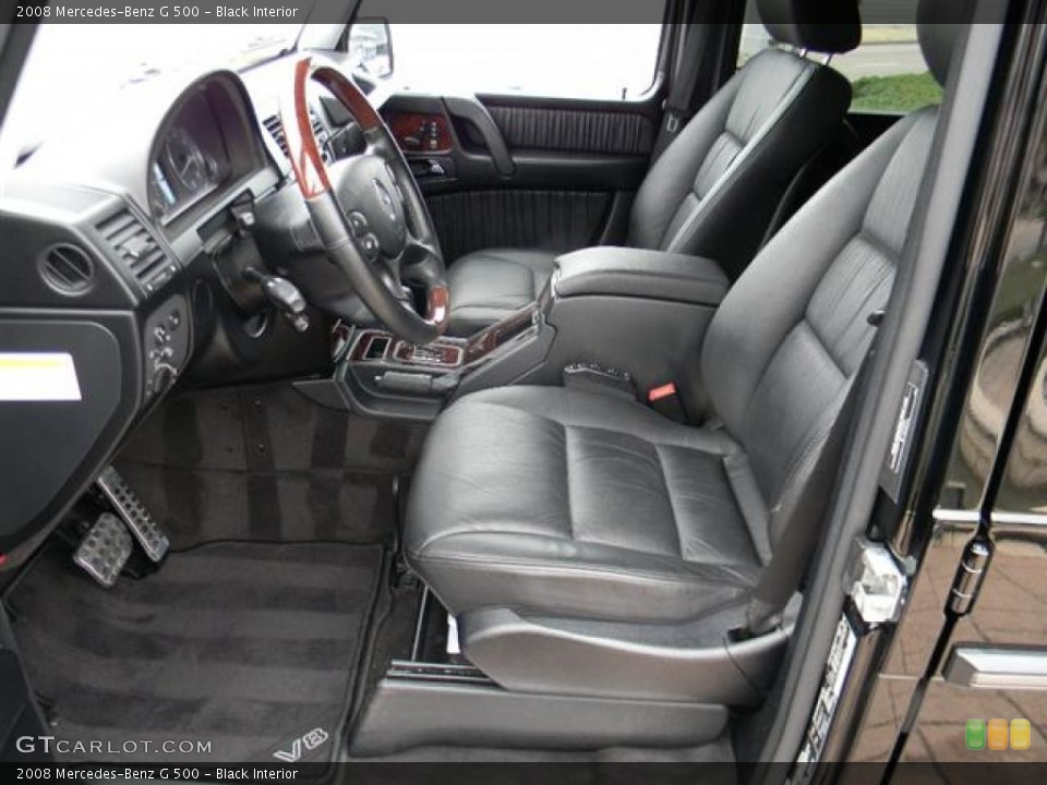 Black Interior Photo for the 2008 Mercedes-Benz G 500 #59553880