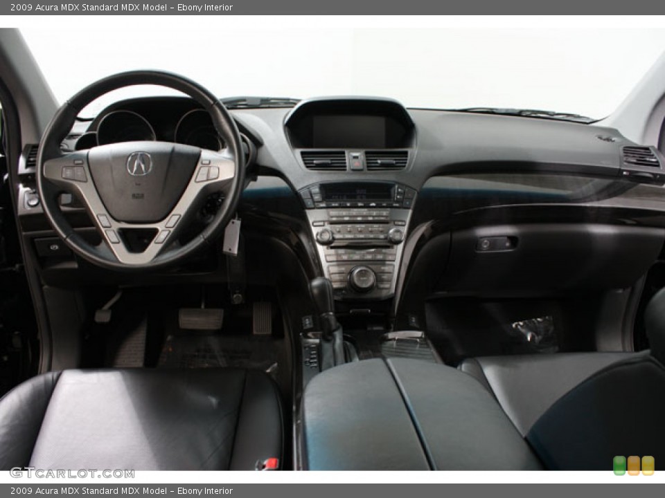 Ebony Interior Dashboard for the 2009 Acura MDX  #59554542