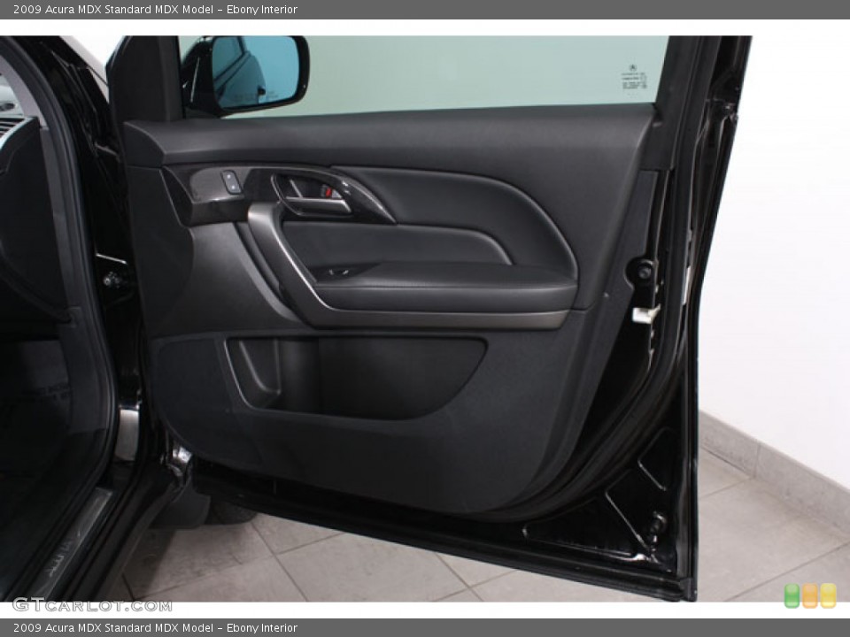 Ebony Interior Door Panel for the 2009 Acura MDX  #59554599