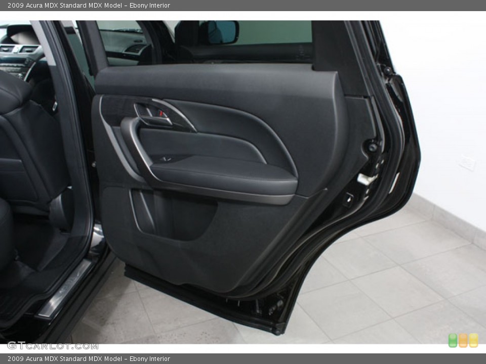Ebony Interior Door Panel for the 2009 Acura MDX  #59554608