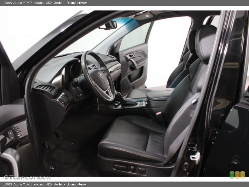 Ebony Interior Photo for the 2009 Acura MDX  #59554641