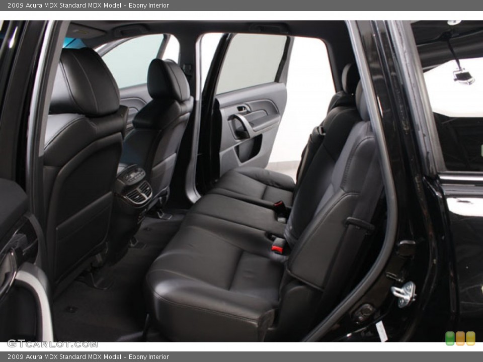 Ebony Interior Photo for the 2009 Acura MDX  #59554650