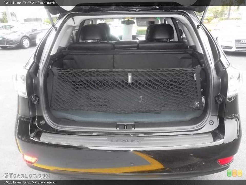 Black Interior Trunk for the 2011 Lexus RX 350 #59555577