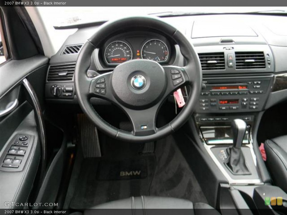 Black Interior Dashboard for the 2007 BMW X3 3.0si #59555844