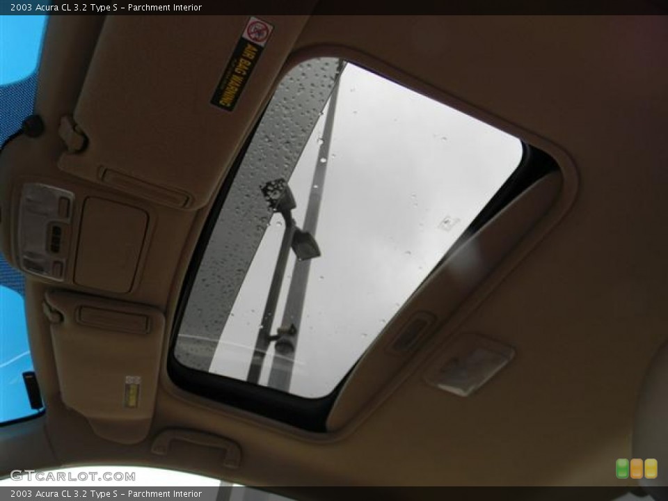 Parchment Interior Sunroof for the 2003 Acura CL 3.2 Type S #59557373