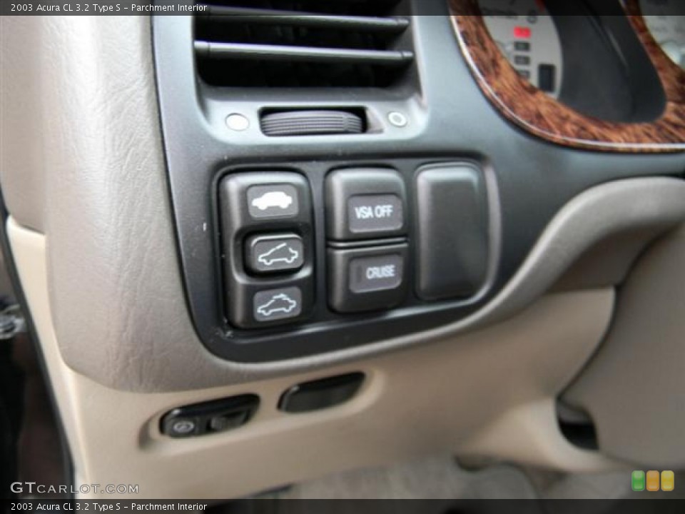 Parchment Interior Controls for the 2003 Acura CL 3.2 Type S #59557428