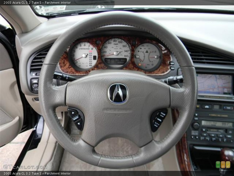 Parchment Interior Steering Wheel for the 2003 Acura CL 3.2 Type S #59557458