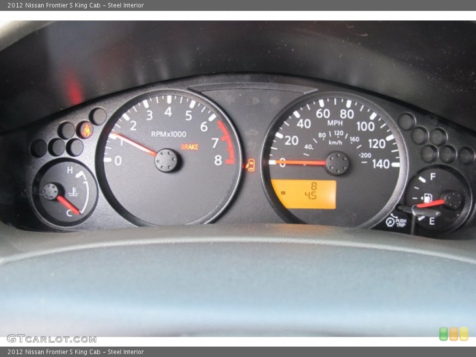 Steel Interior Gauges for the 2012 Nissan Frontier S King Cab #59557860