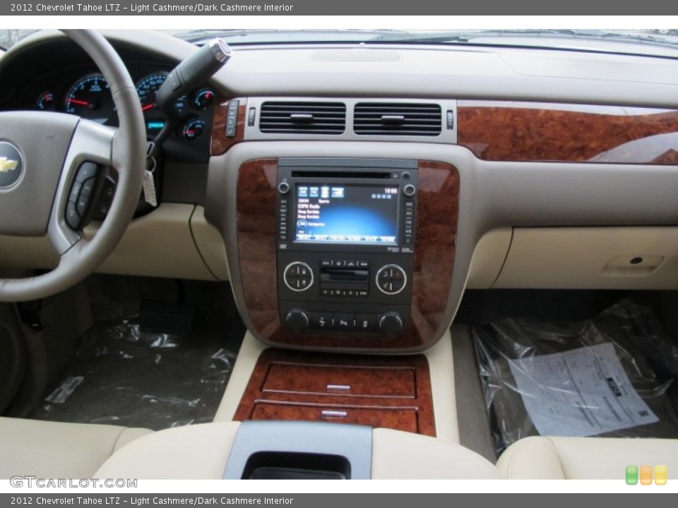 Light Cashmere/Dark Cashmere Interior Dashboard for the 2012 Chevrolet Tahoe LTZ #59558535
