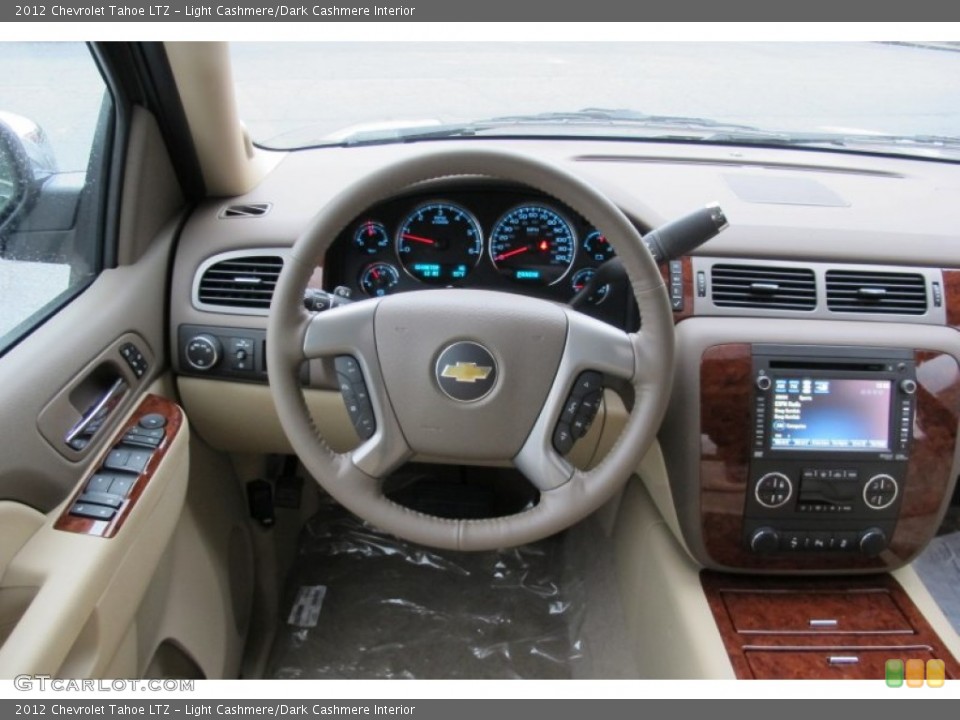 Light Cashmere/Dark Cashmere Interior Dashboard for the 2012 Chevrolet Tahoe LTZ #59558541