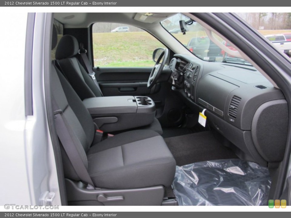 Ebony Interior Photo for the 2012 Chevrolet Silverado 1500 LT Regular Cab #59558880