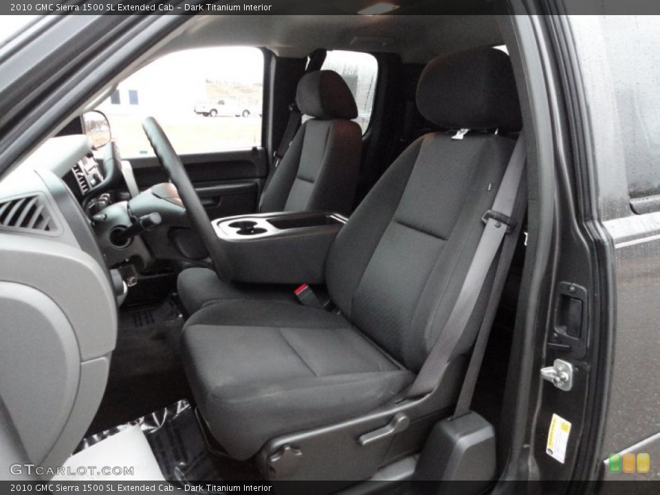 Dark Titanium Interior Photo for the 2010 GMC Sierra 1500 SL Extended Cab #59559846