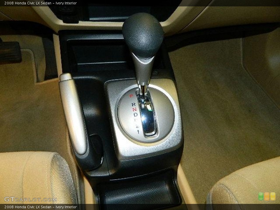 Ivory Interior Transmission for the 2008 Honda Civic LX Sedan #59559978