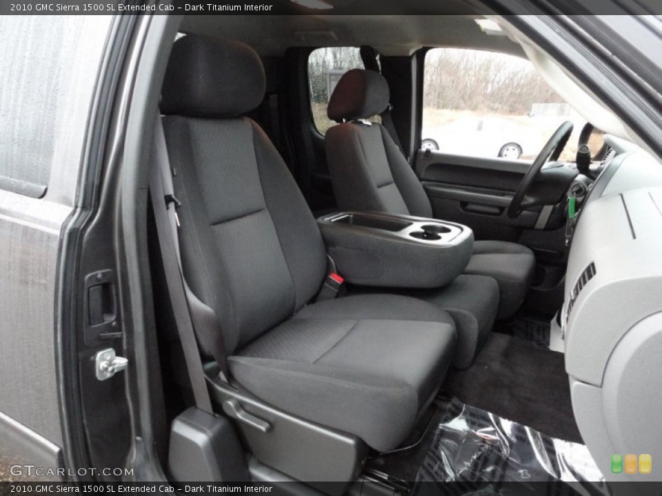 Dark Titanium Interior Photo for the 2010 GMC Sierra 1500 SL Extended Cab #59559996