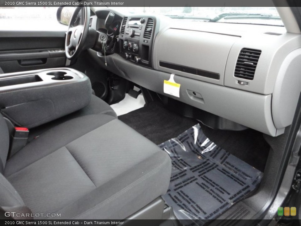 Dark Titanium Interior Dashboard for the 2010 GMC Sierra 1500 SL Extended Cab #59560005