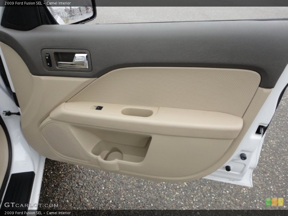 Camel Interior Door Panel for the 2009 Ford Fusion SEL #59560587