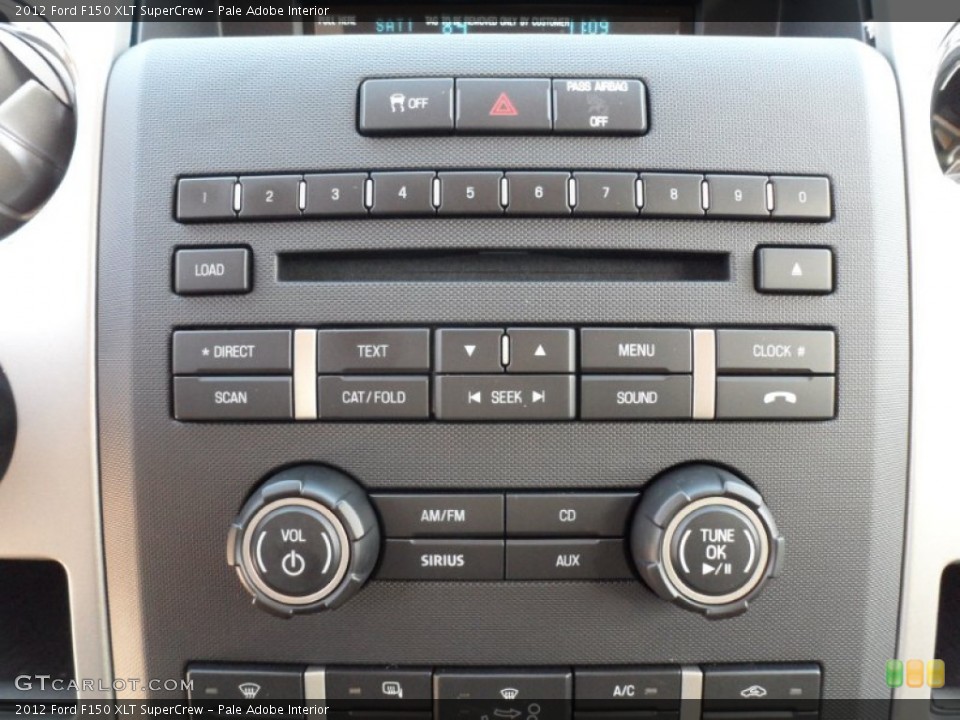 Pale Adobe Interior Controls for the 2012 Ford F150 XLT SuperCrew #59563029