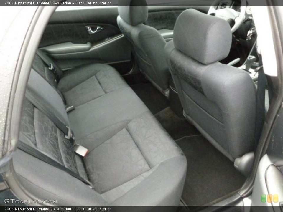 Black Callisto Interior Photo for the 2003 Mitsubishi Diamante VR-X Sedan #59564325