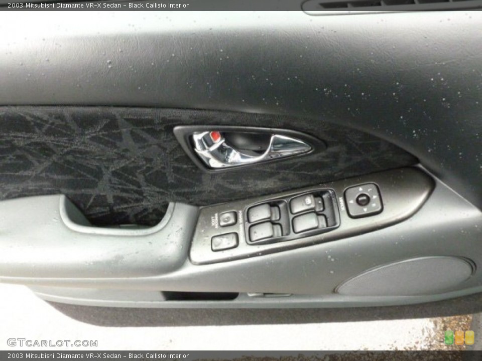 Black Callisto Interior Controls for the 2003 Mitsubishi Diamante VR-X Sedan #59564364