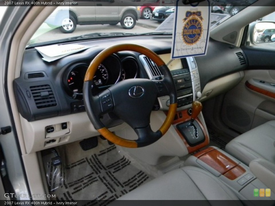 Ivory Interior Prime Interior for the 2007 Lexus RX 400h Hybrid #59568351