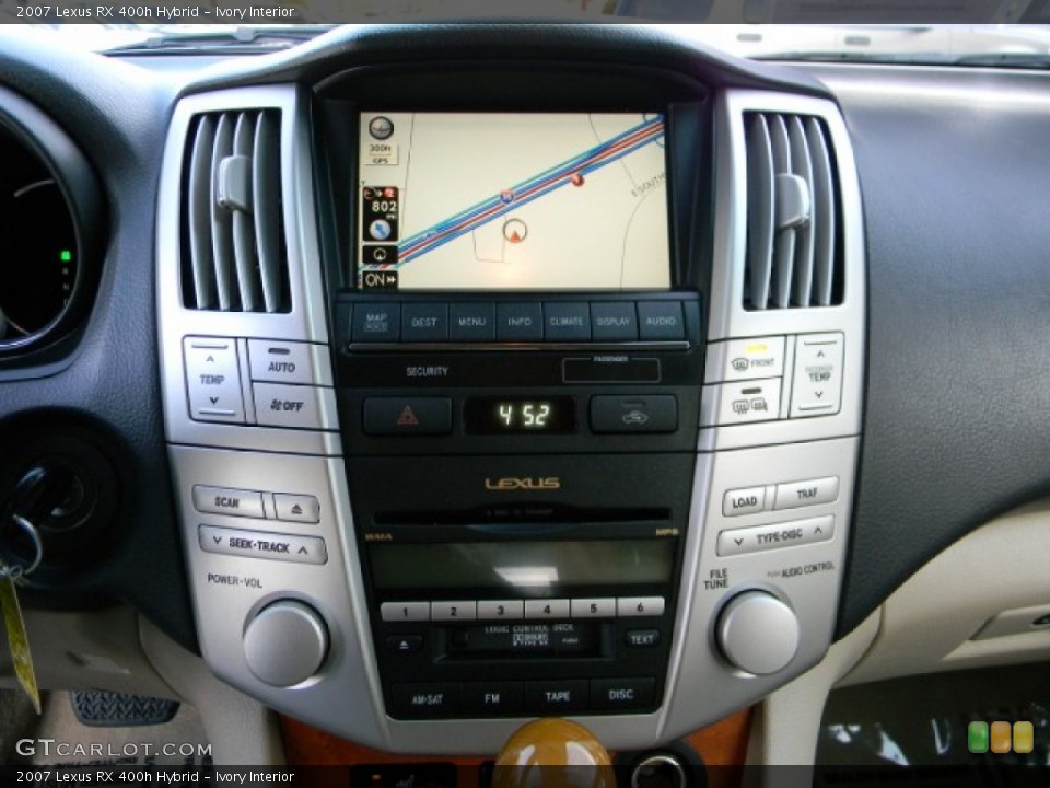 Ivory Interior Controls for the 2007 Lexus RX 400h Hybrid #59568369
