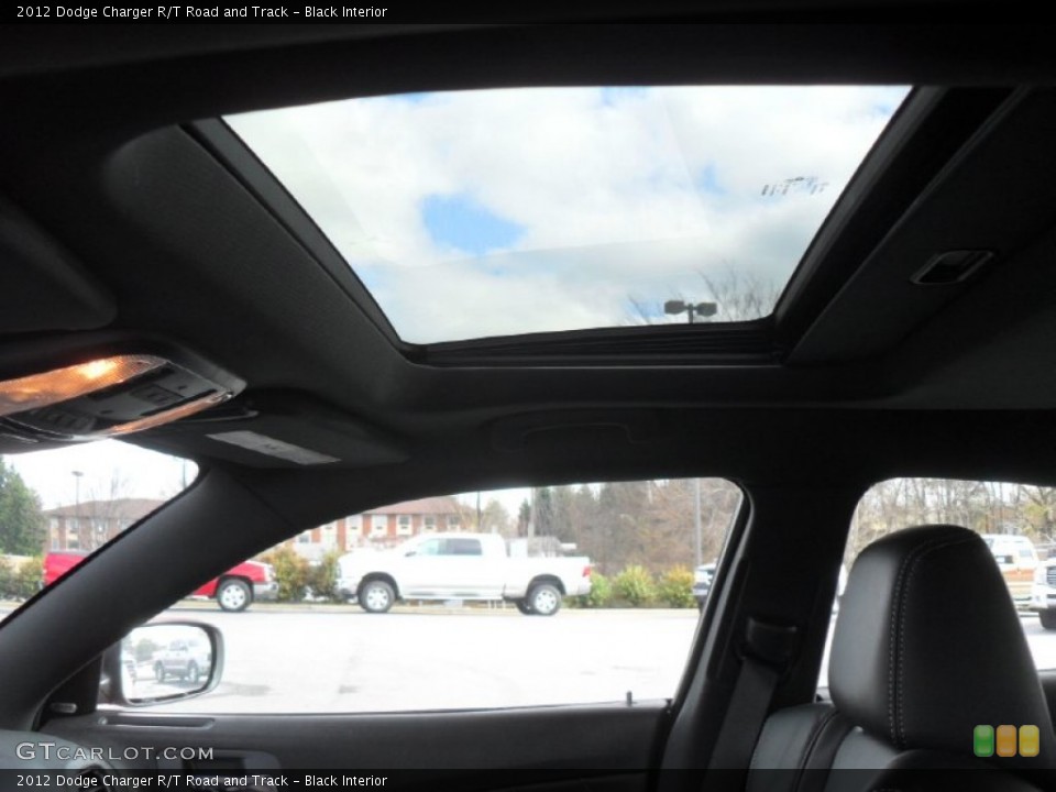 Black Interior Sunroof for the 2012 Dodge Charger R/T Road and Track #59570088