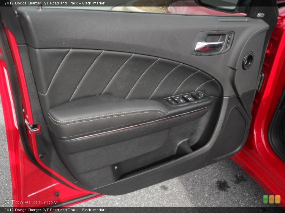 Black Interior Door Panel for the 2012 Dodge Charger R/T Road and Track #59570094