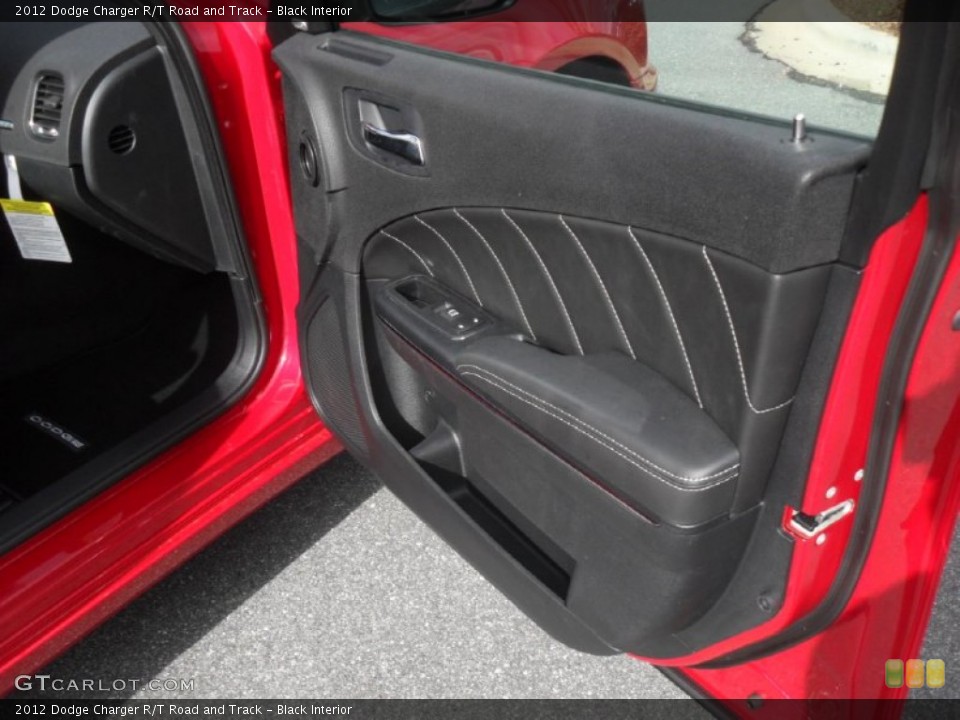Black Interior Door Panel for the 2012 Dodge Charger R/T Road and Track #59570235