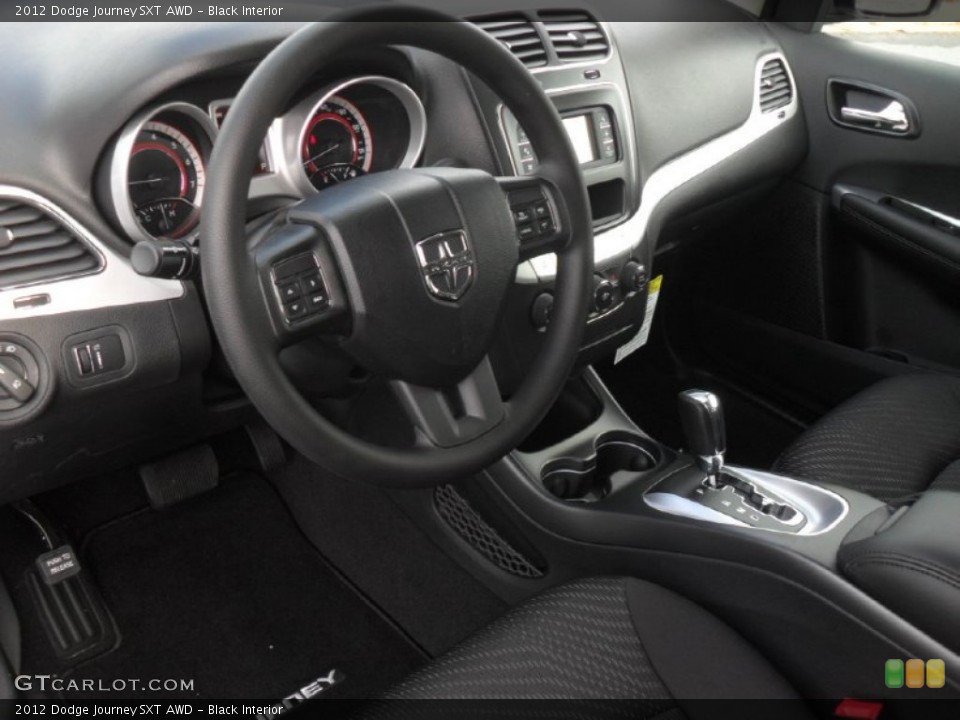 Black Interior Prime Interior for the 2012 Dodge Journey SXT AWD #59570711