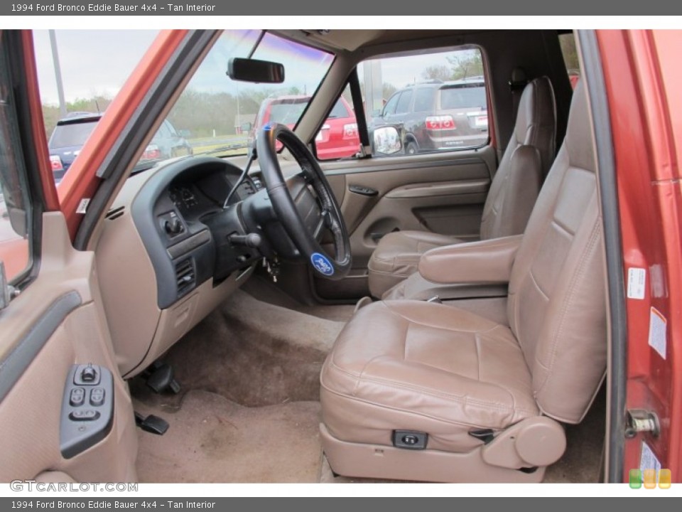 Tan Interior Photo for the 1994 Ford Bronco Eddie Bauer 4x4 #59570745