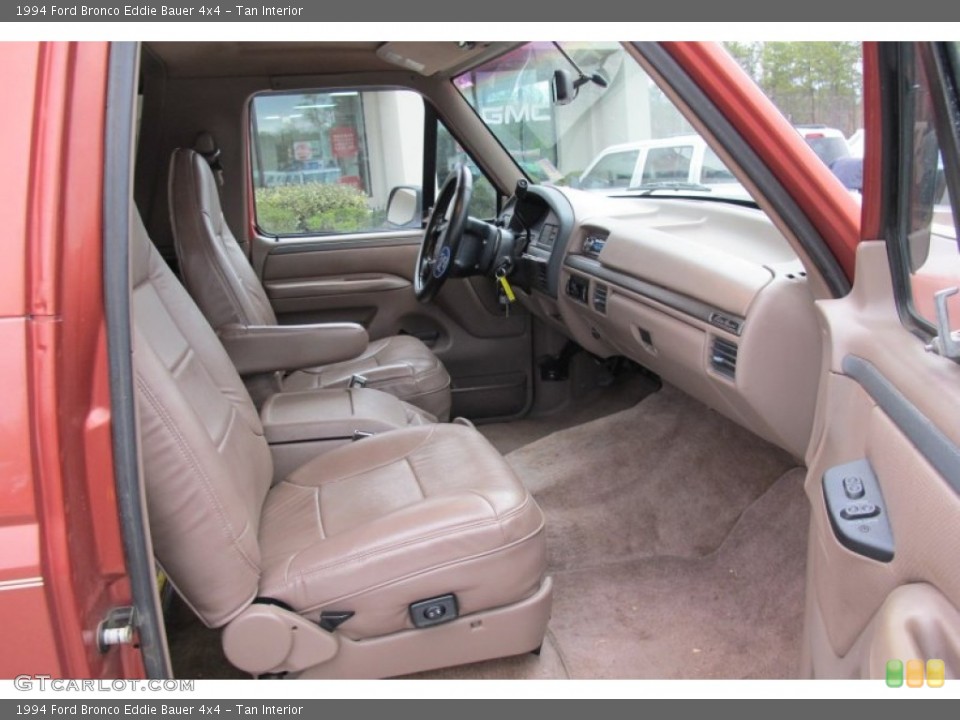 Tan 1994 Ford Bronco Interiors