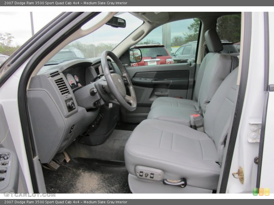 Medium Slate Gray Interior Photo for the 2007 Dodge Ram 3500 Sport Quad Cab 4x4 #59570847