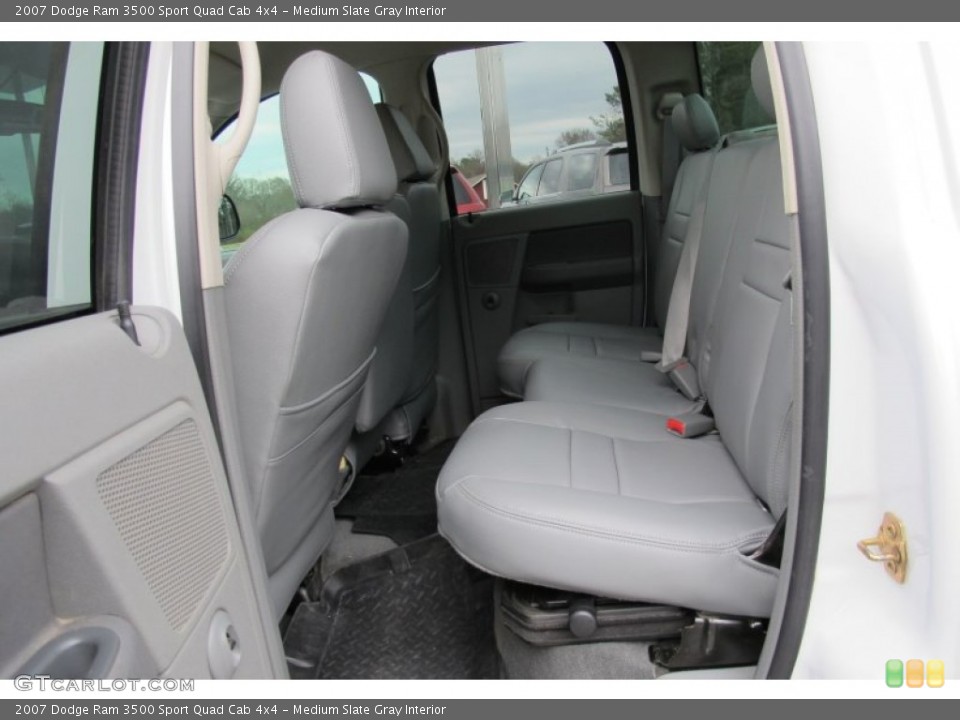 Medium Slate Gray Interior Photo for the 2007 Dodge Ram 3500 Sport Quad Cab 4x4 #59570859