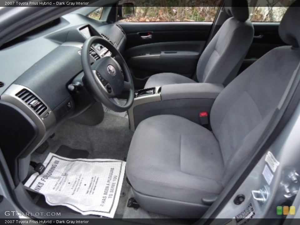 Dark Gray Interior Photo for the 2007 Toyota Prius Hybrid #59571420