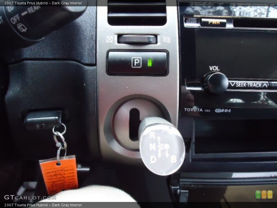 Dark Gray Interior Transmission for the 2007 Toyota Prius Hybrid #59571491