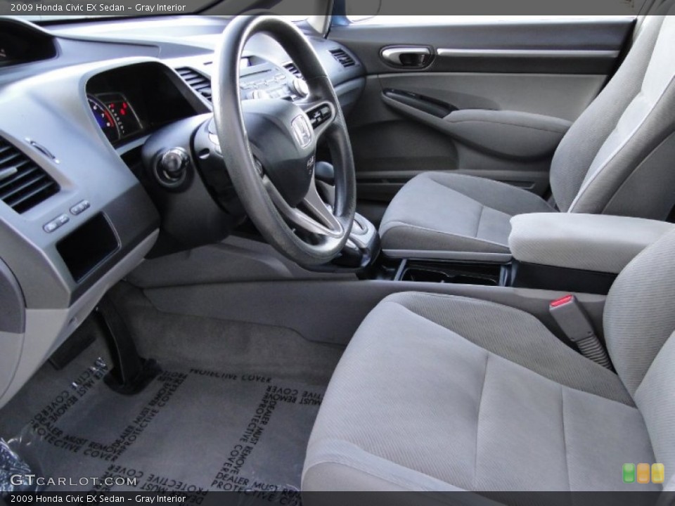Gray Interior Photo for the 2009 Honda Civic EX Sedan #59571984