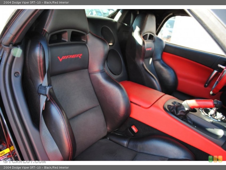 Black/Red Interior Photo for the 2004 Dodge Viper SRT-10 #59572185