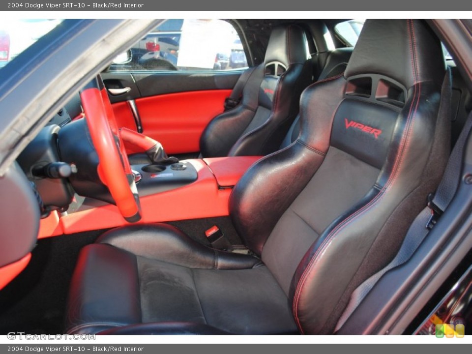 Black/Red Interior Photo for the 2004 Dodge Viper SRT-10 #59572191