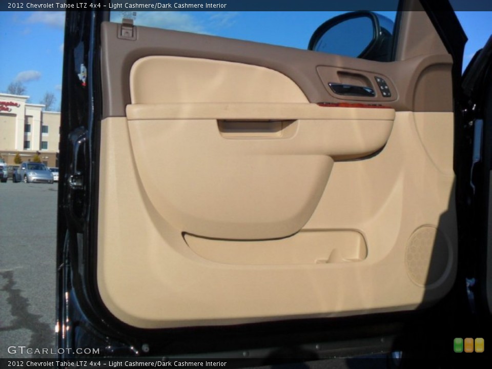 Light Cashmere/Dark Cashmere Interior Door Panel for the 2012 Chevrolet Tahoe LTZ 4x4 #59572589
