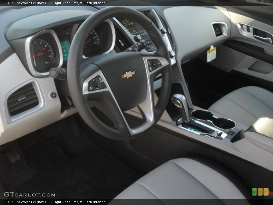 Light Titanium/Jet Black Interior Prime Interior for the 2012 Chevrolet Equinox LT #59573130