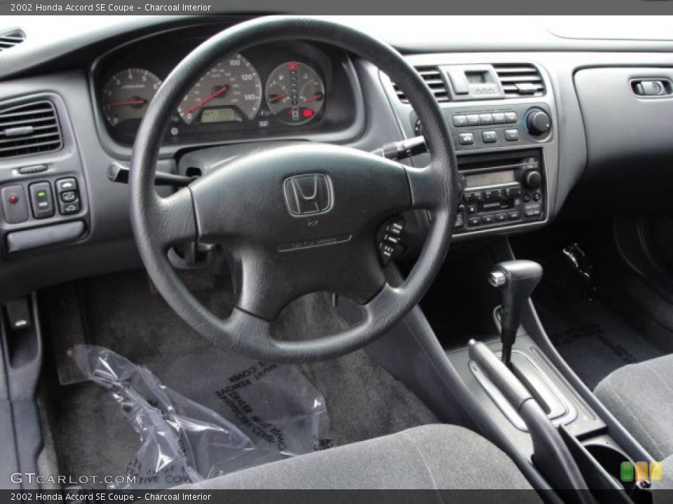 Charcoal Interior Dashboard for the 2002 Honda Accord SE Coupe #59573643