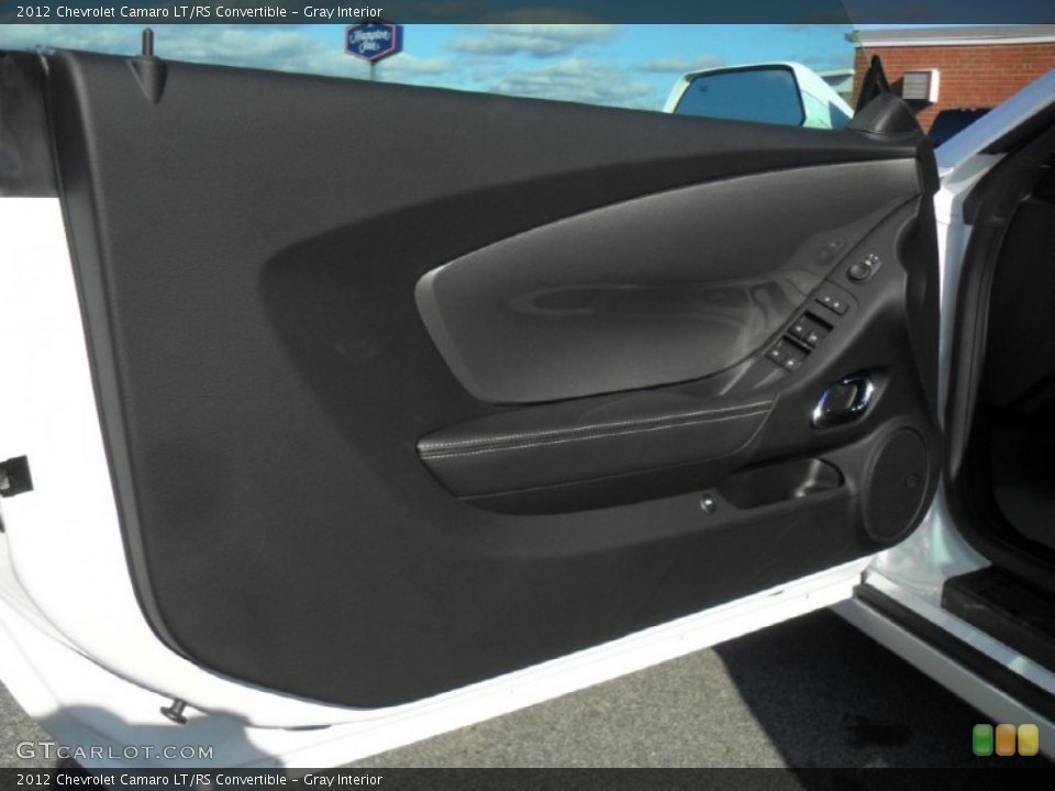 Gray Interior Door Panel for the 2012 Chevrolet Camaro LT/RS Convertible #59574247