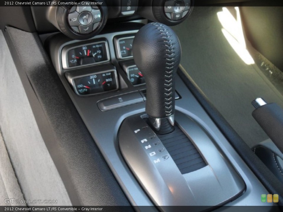 Gray Interior Transmission for the 2012 Chevrolet Camaro LT/RS Convertible #59574252