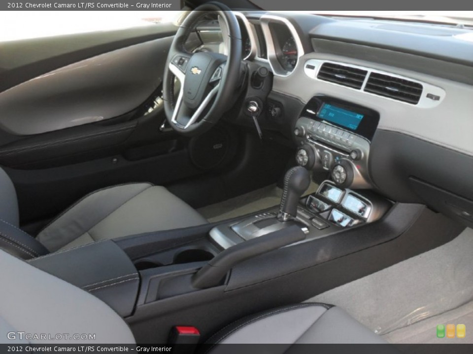 Gray Interior Photo for the 2012 Chevrolet Camaro LT/RS Convertible #59574312