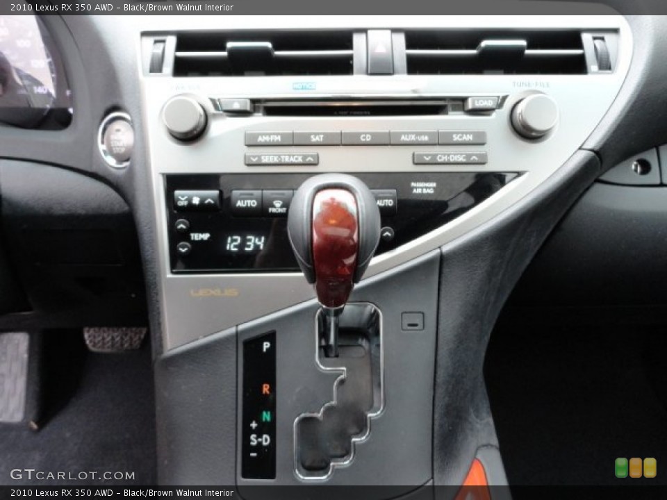 Black/Brown Walnut Interior Transmission for the 2010 Lexus RX 350 AWD #59575314