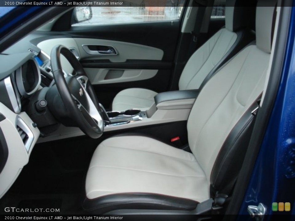 Jet Black/Light Titanium Interior Photo for the 2010 Chevrolet Equinox LT AWD #59575509