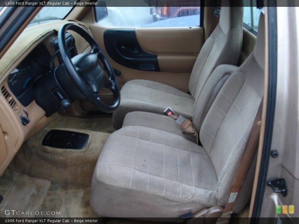 Beige 1996 Ford Ranger Interiors